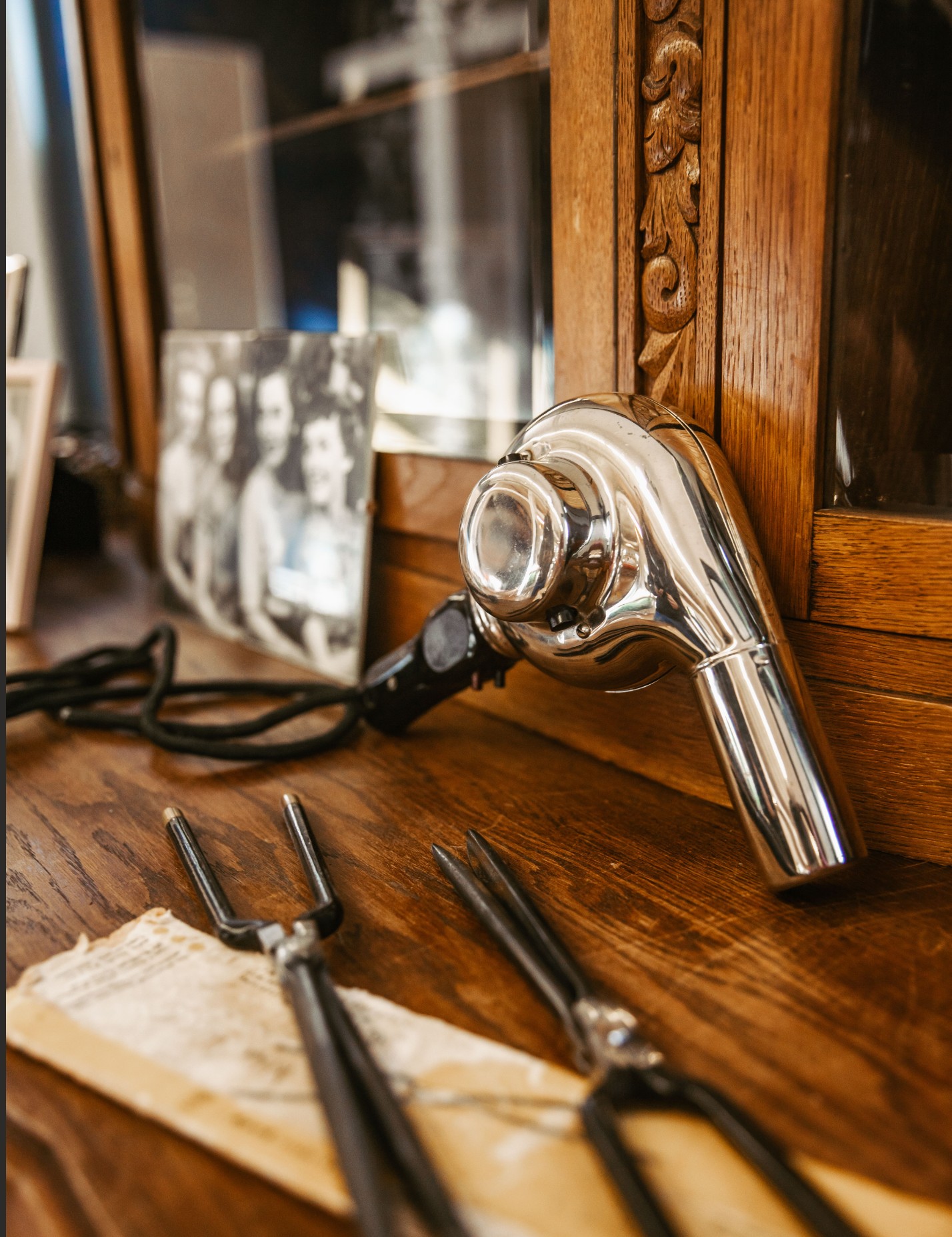 Vintage-moderner Salon Haarwerk Weiden